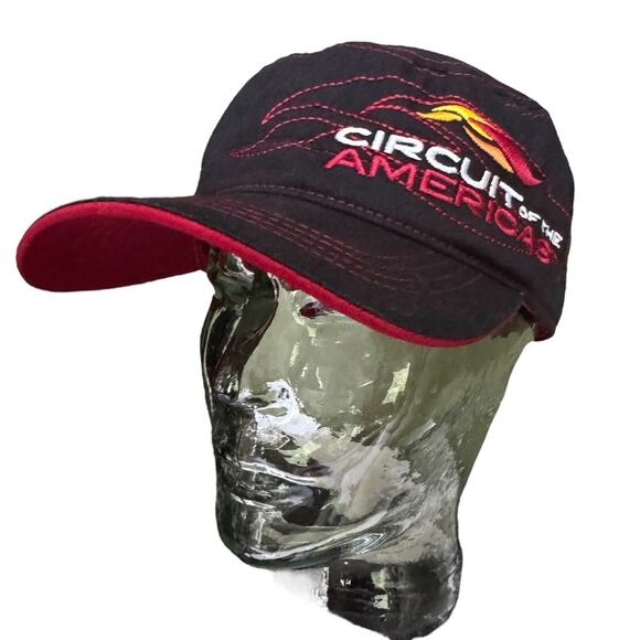 Circuit of The Americas F1 Trench Cadet Cap Strap Hat Texas One Size Adjustable - Picture 1 of 6